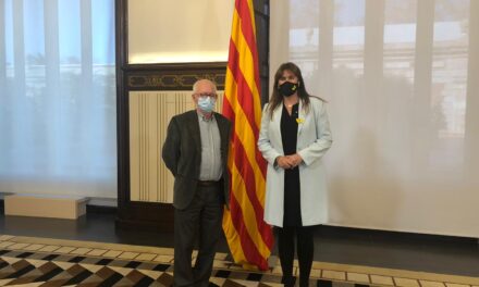 NOTA: Reunión de Sare con la Presidenta del Parlament de Catalunya.