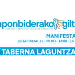 [INFO] #U13Bilbora | Taberna laguntzaileen zerrenda 