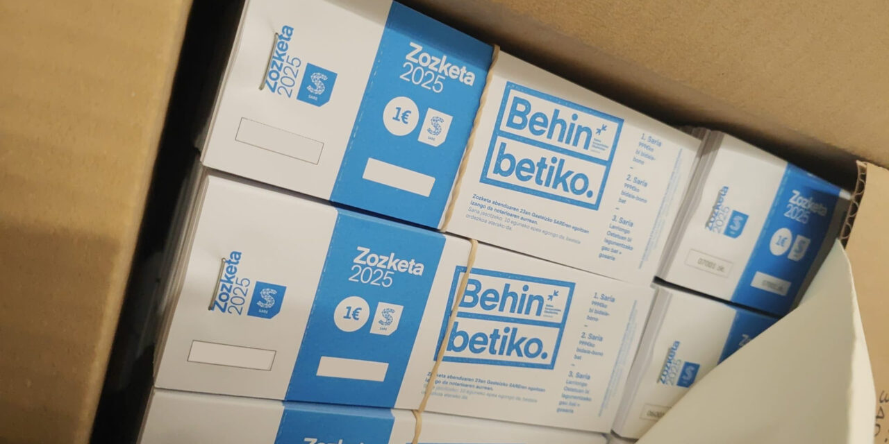 ZOZKETA 2025 | SARIDUNAK / PREMIADOS: