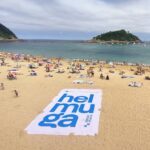 Hego Euskal Herriko 11 hondartzetan mobilizatu gara Euskal preso, iheslari eta deportatuen auziari behin betiko konponbidea aldarrikatzeko