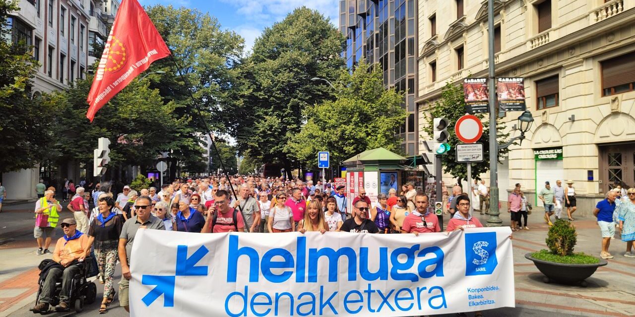Sarek eta Bilboko konpartsek urtarrilaren 9an Bilboko kaleak betetzeko eskaera egin dute.
